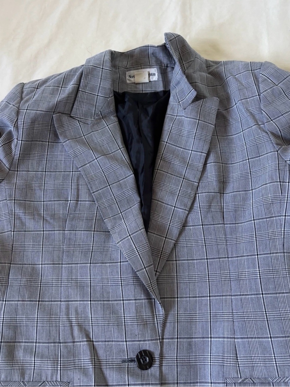 Vintage Norton McNaughton Plaid Blazer
Jacket Oversized Power Suit Size 12 - Picture 9 of 15
